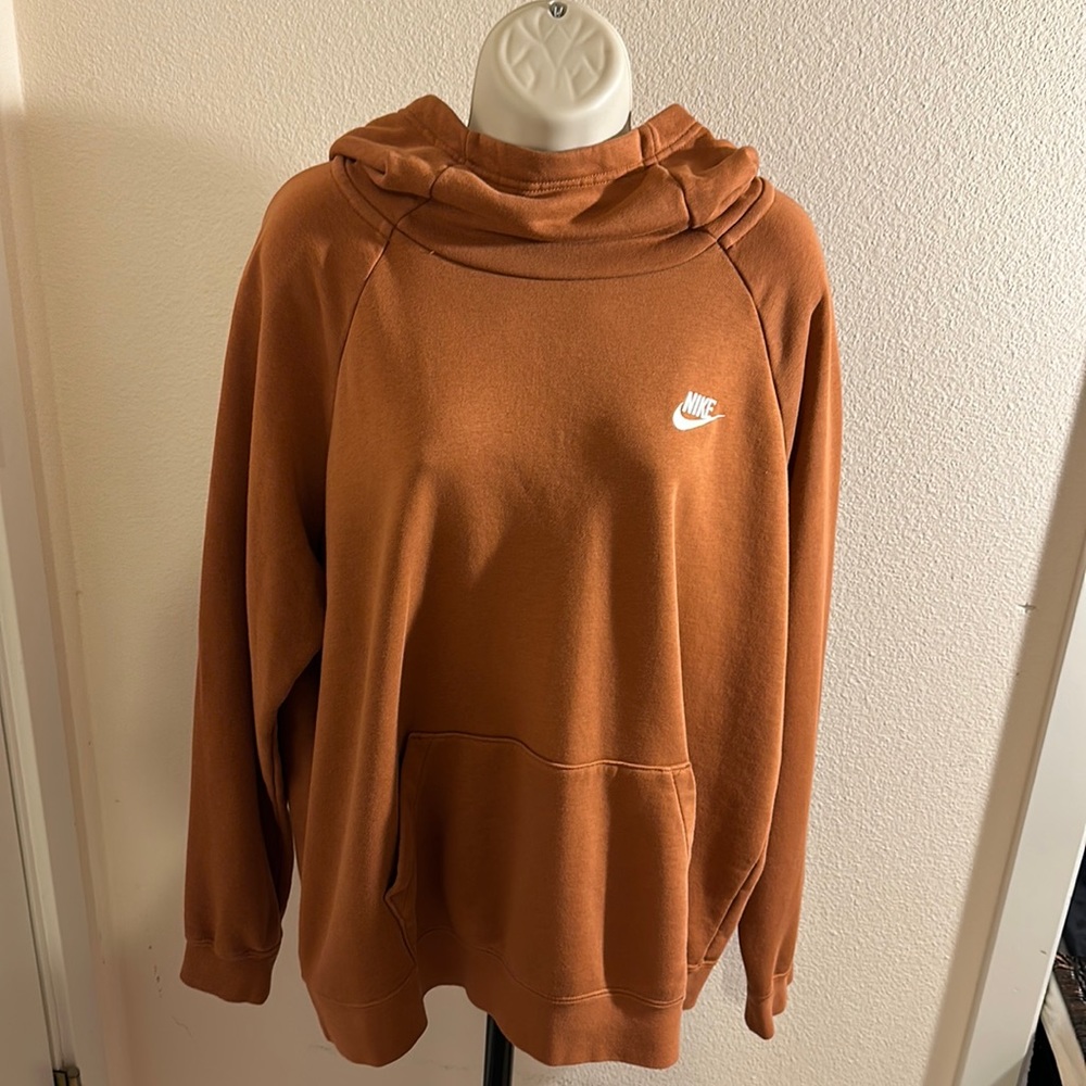 Nike Brown Hoodie Sweatshirt